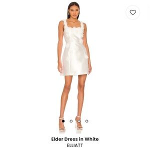 Elliatt Elder dress- white. Size XS